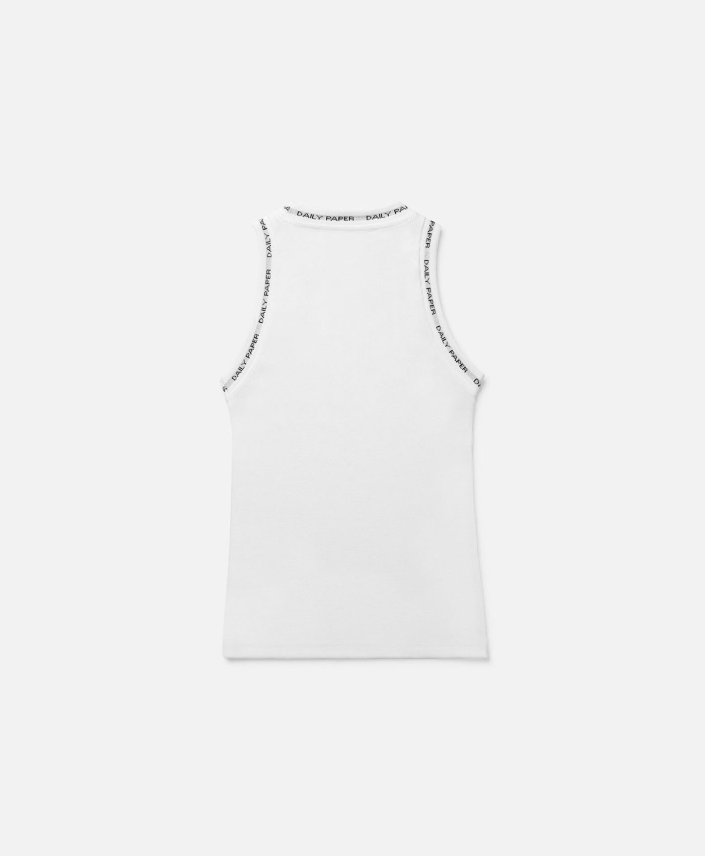 Daily Paper White Erib Tank Top