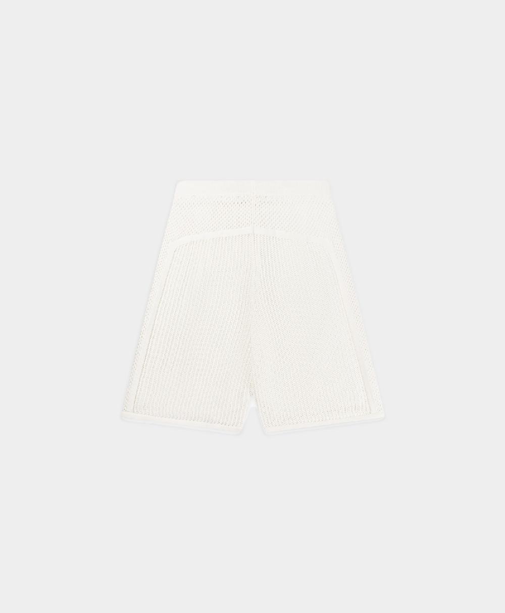Daily Paper White Football Knit Sweater Short