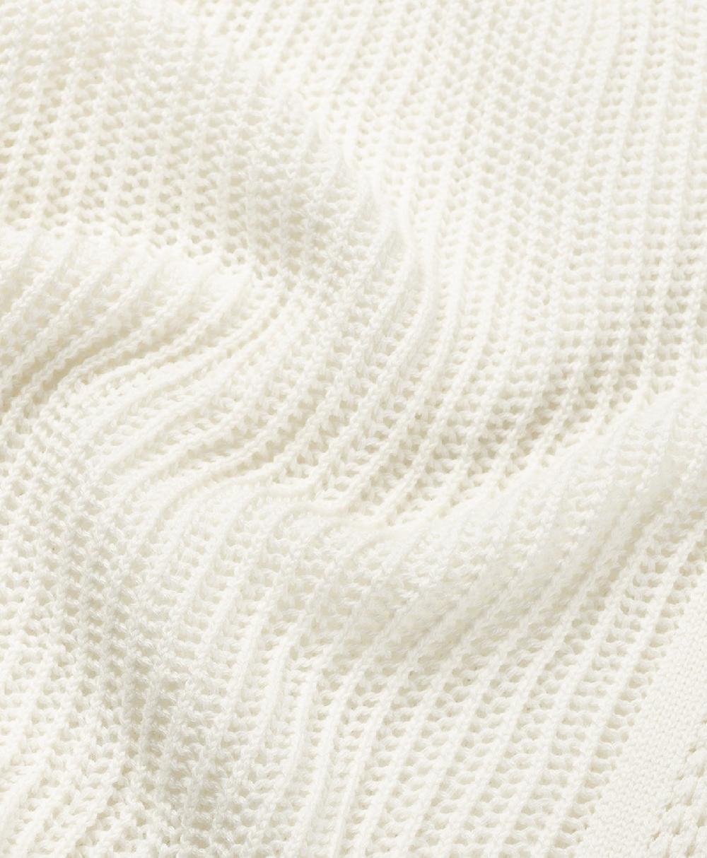 Daily Paper White Football Knit Sweater Short