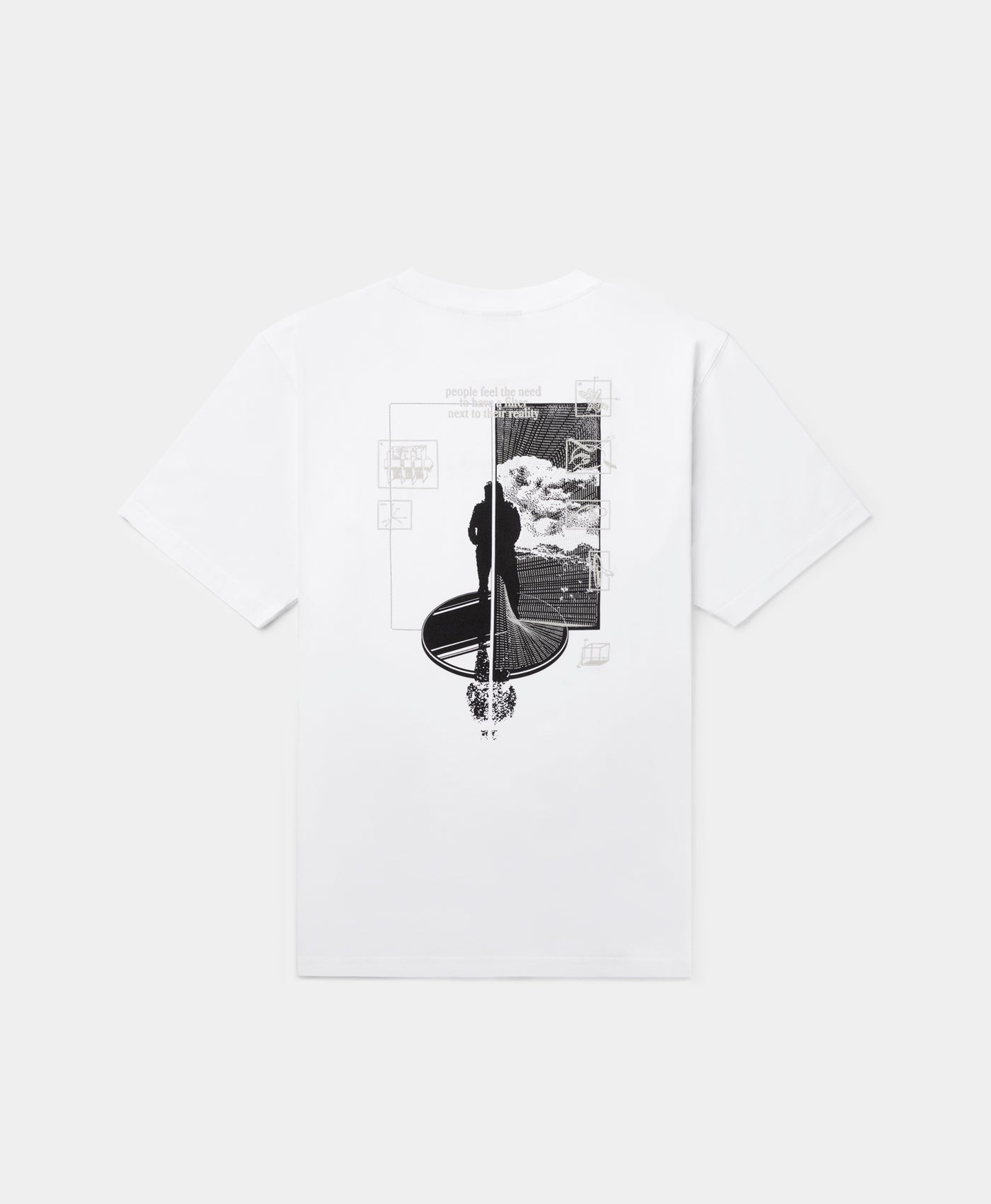 Daily Paper White Mirror T-Shirt