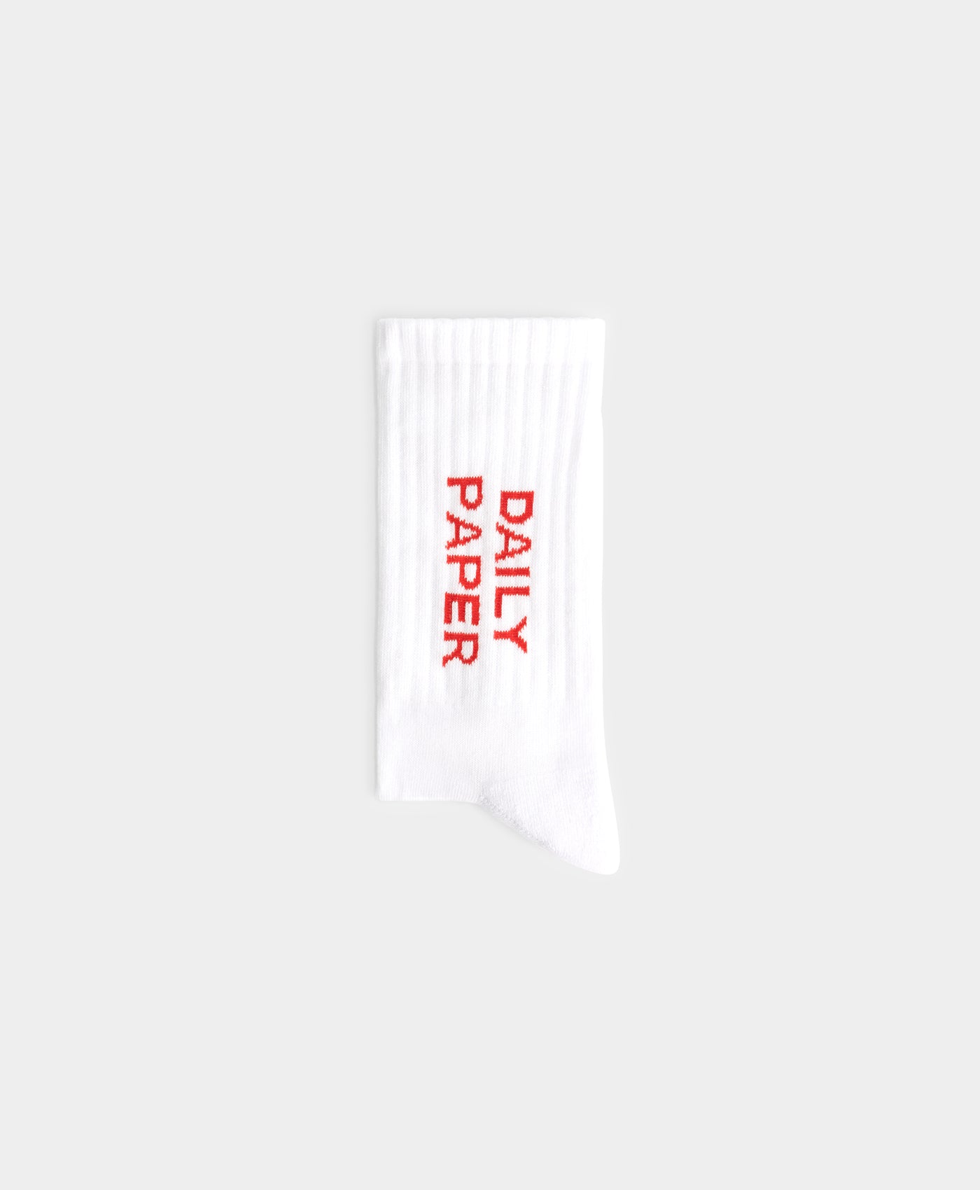 Daily Paper White/red Logotype Socks