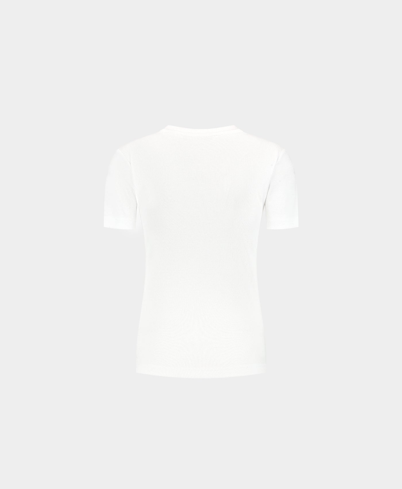 Daily Paper White Unit Rib Fitted T-Shirt