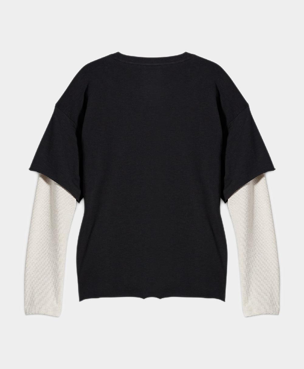 Daily Paper Daily Paper X Converse Black Thermal Tee