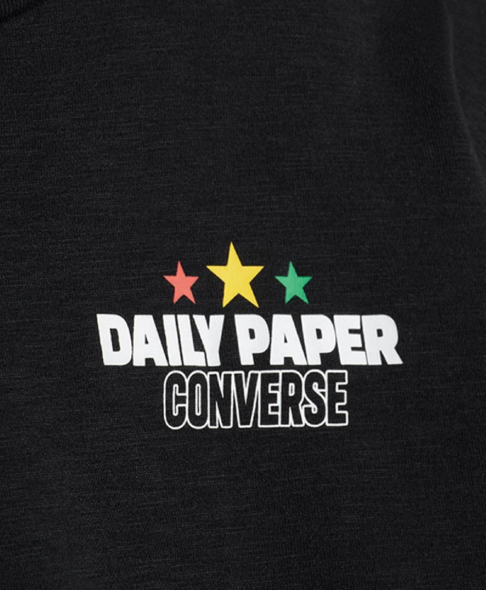 Daily Paper Daily Paper X Converse Black Thermal Tee