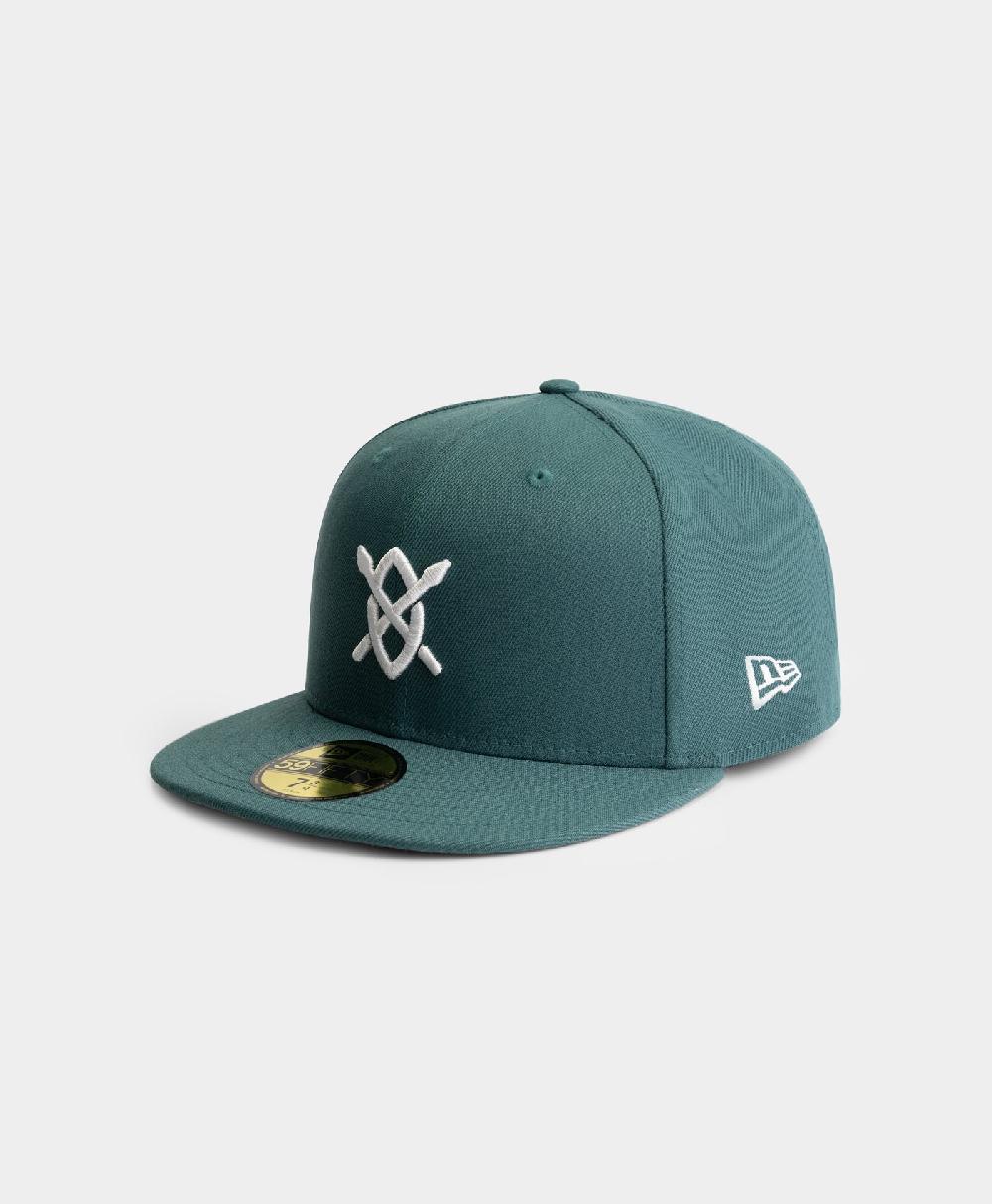 Daily Paper Pine Green Daily Paper x New Era 59FIFTY Fitted Cap