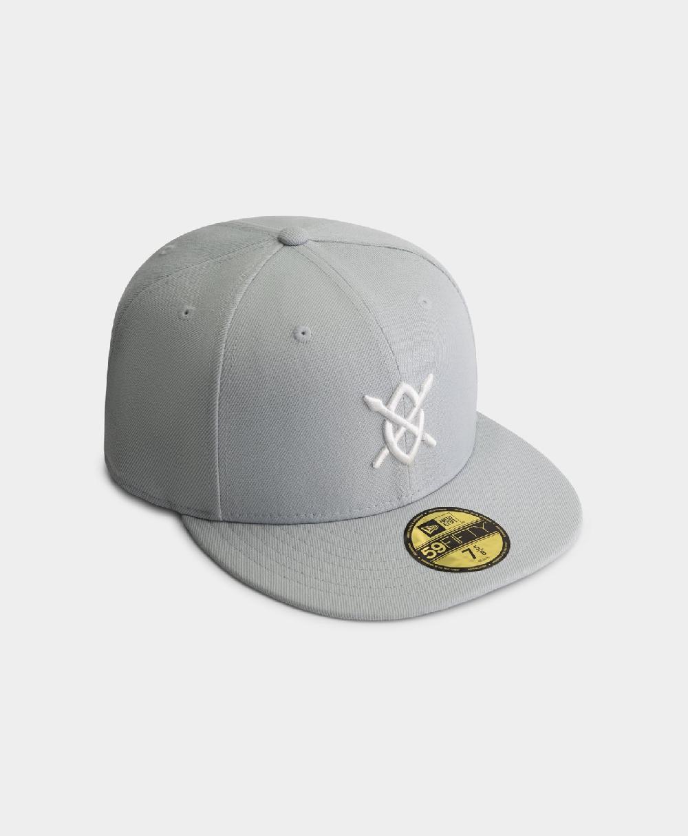 Daily Paper Snow Grey Daily Paper X New Era 59FIFTY Fitted Cap