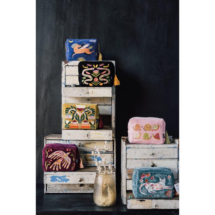 Danica Studio Gardenland Embroidered Pouch