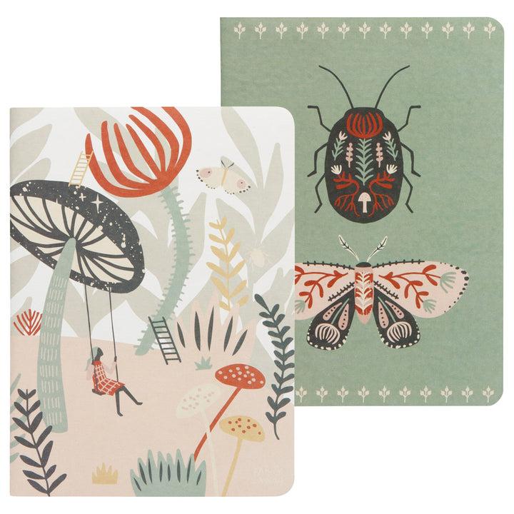 danica studio Lot de 2 carnets Far And Away