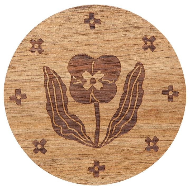 Danica Studio Lot De 4 Sous-verres Gravés Teppi