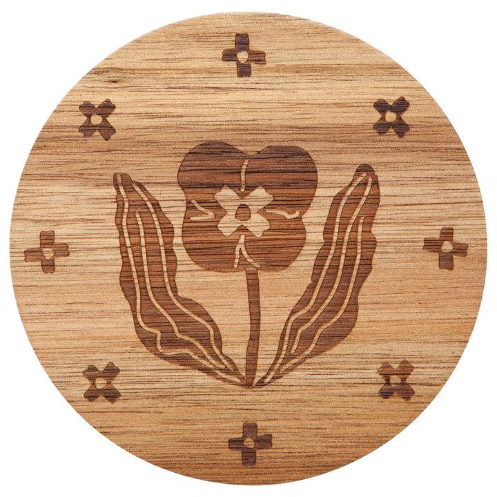 Danica Studio Lot De 4 Sous-verres Gravés Teppi