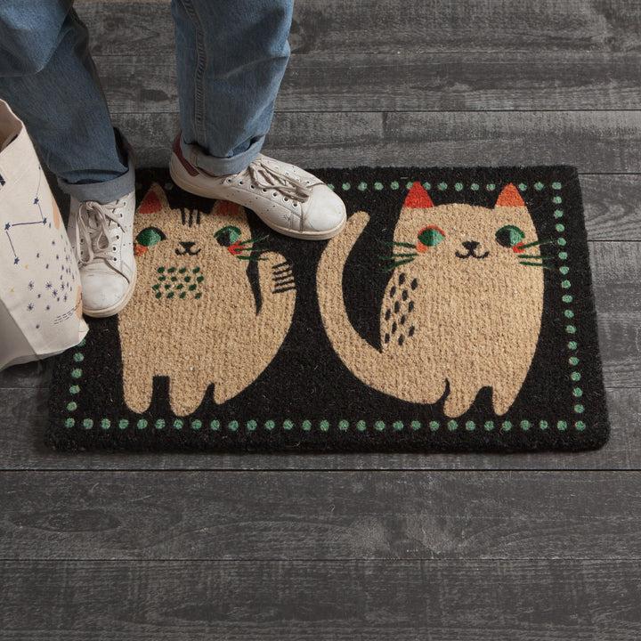 Danica Studio Paillasson Imprimé Meow Meow Coir