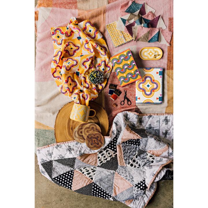 Danica Studio Pilipala Block Print Dishtowel