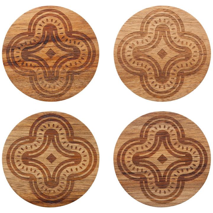 danica studio Pilipala Engraved Coasters Set of 4