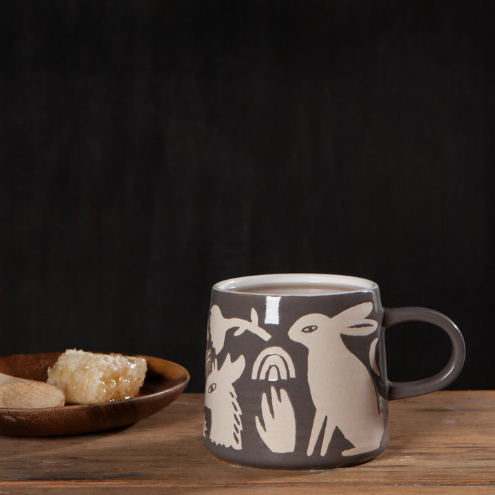 Danica Studio Tasse à Empreinte De Bois