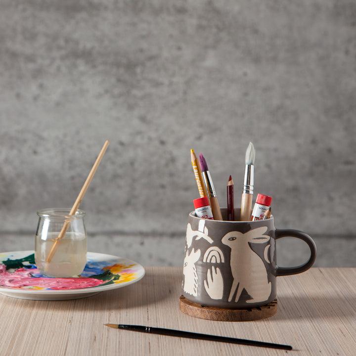 Danica Studio Tasse à Empreinte De Bois