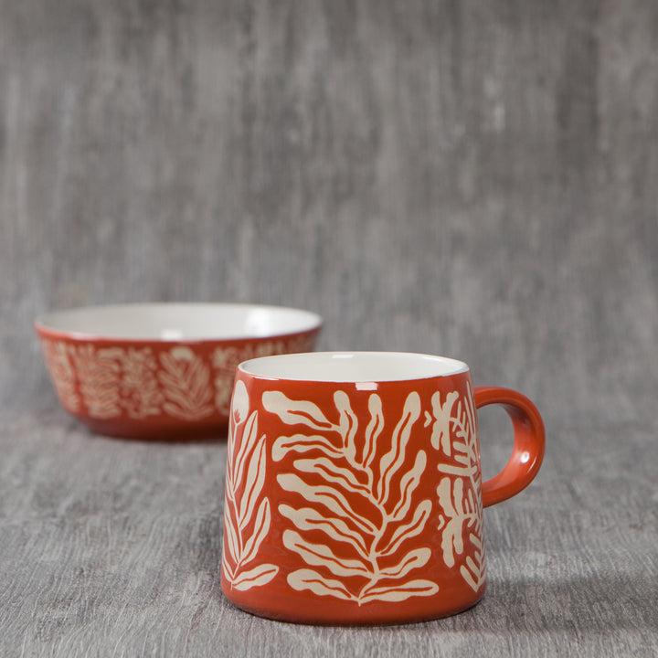 Danica Studio Tasse à Empreintes Entrelacées