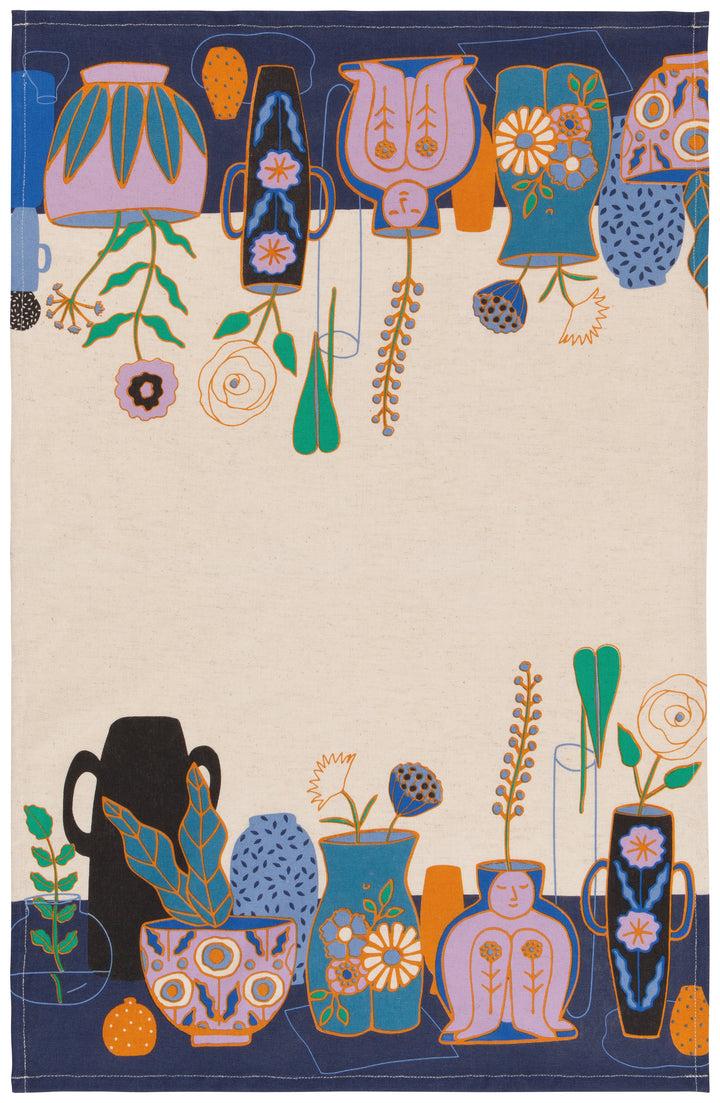 Danica Studio Lot De 2 Torchons à Imprimé Nature Morte