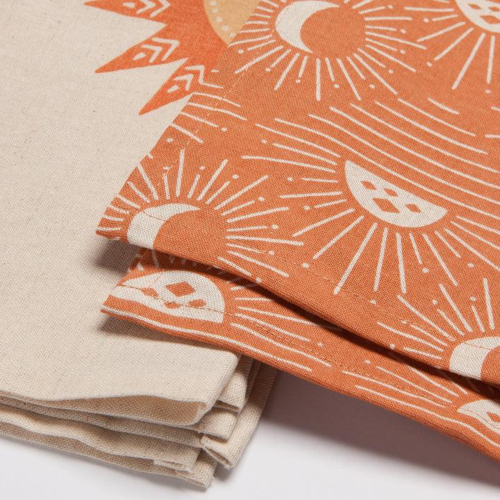 Danica Studio Lot De 2 Torchons à Vaisselle Imprimés Soleil