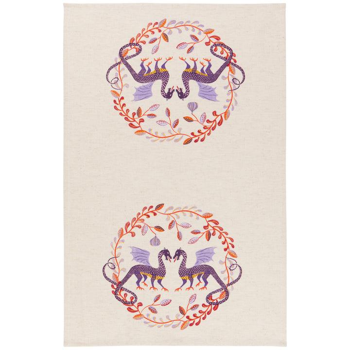 Danica Studio Lot De 2 Torchons En Coton Et Lin Ember