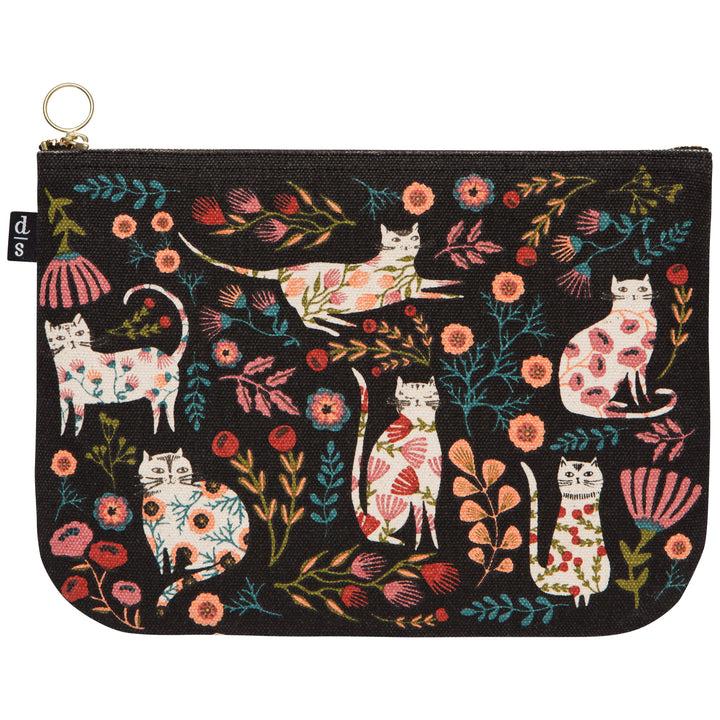 Danica Studio Pochette Zippée Catbloom Grande Taille