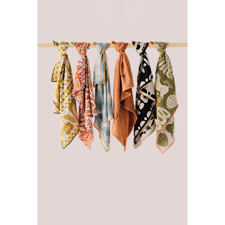 Danica Studio Torchon à Vaisselle Double En Tissu Entwine