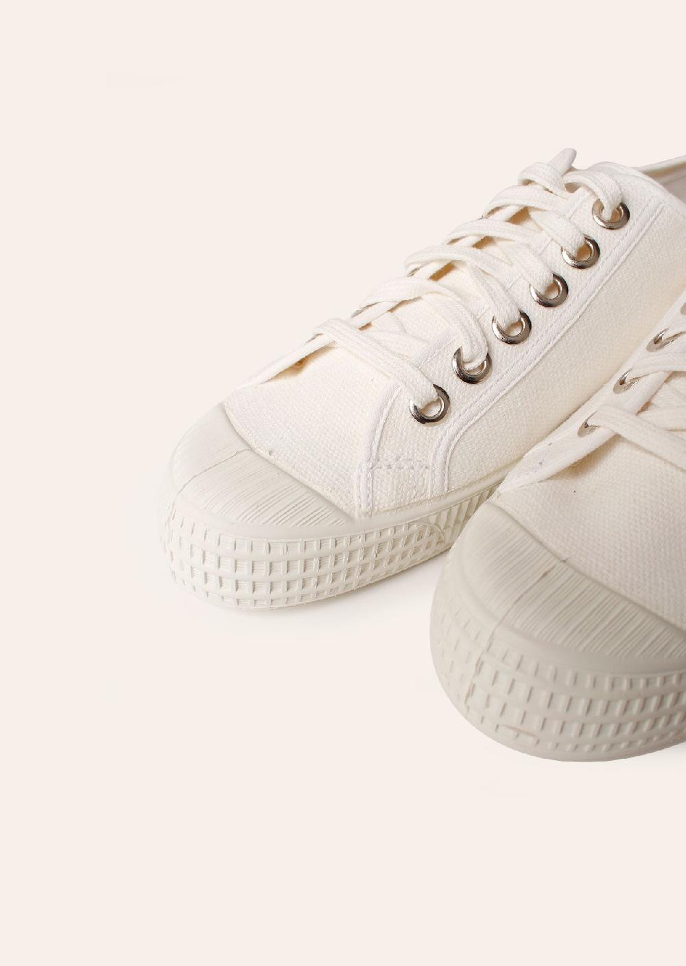 De Bonne Facture Chaussures En Lin DBF Made By Novesta Toile De Coton & Lin