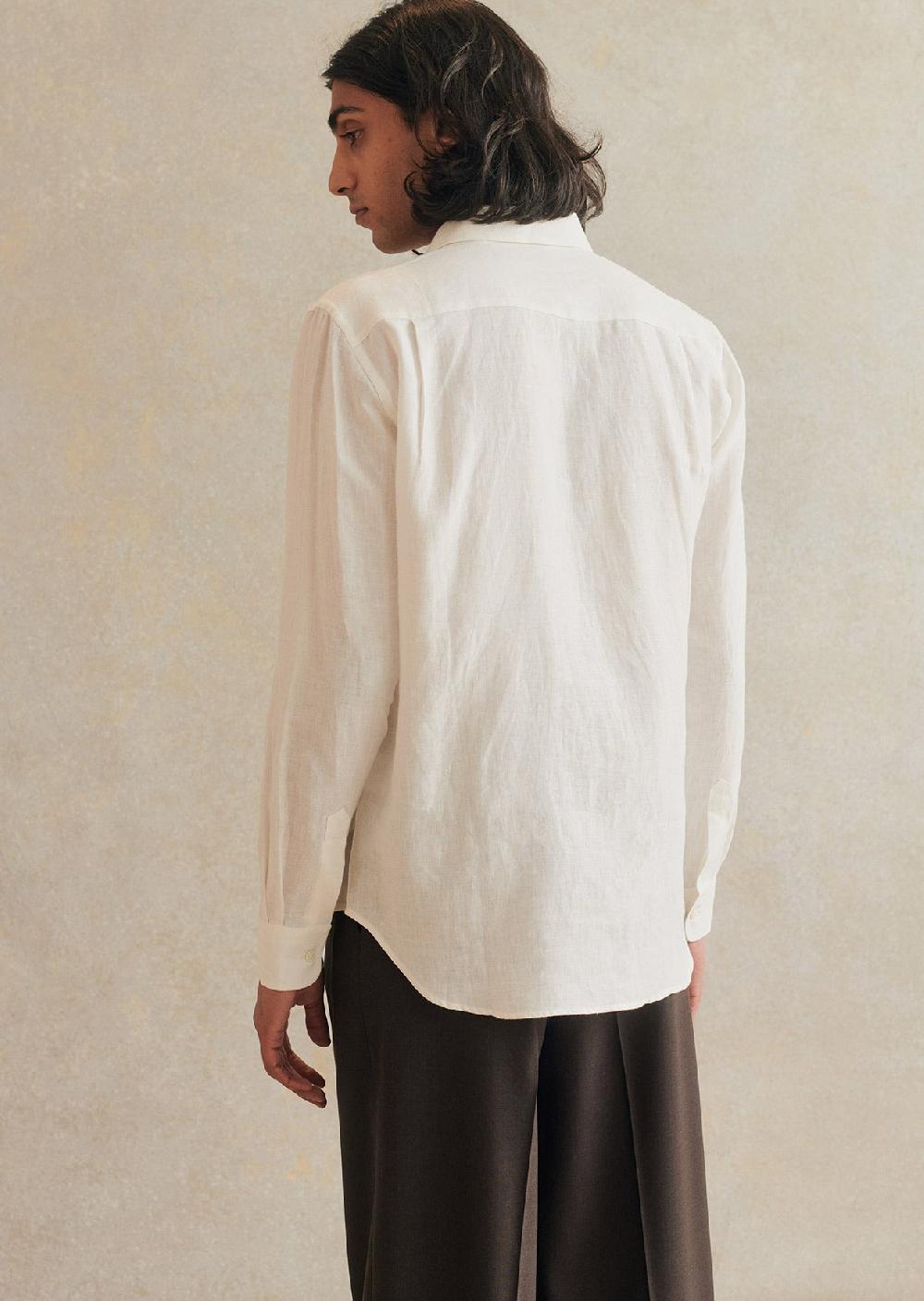 De Bonne Facture Chemise Essentielle Lin Belge Léger