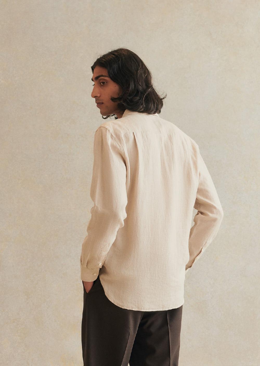 De Bonne Facture Chemise Essentielle Lin Belge Léger