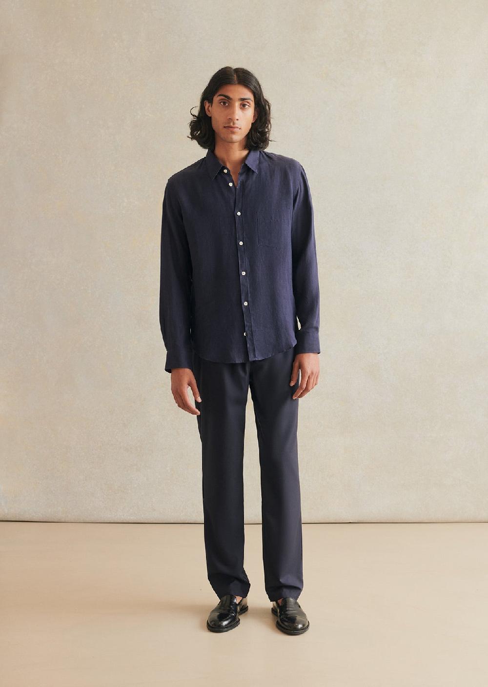 De Bonne Facture Chemise Essentielle Lin Belge Léger