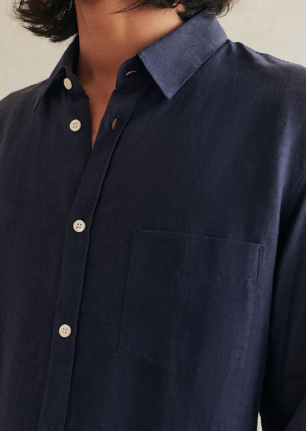 De Bonne Facture Chemise Essentielle Lin Belge Léger