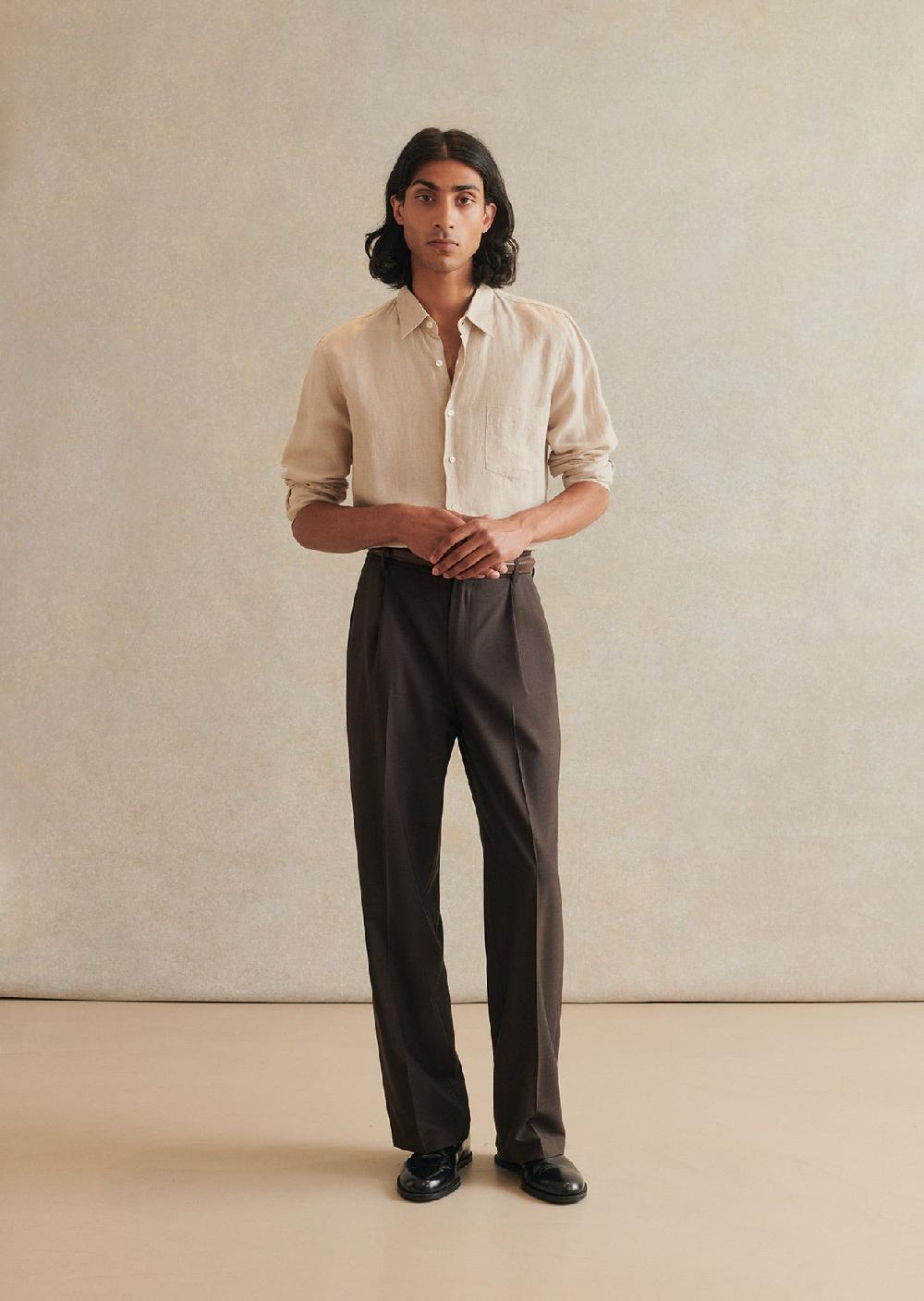 De Bonne Facture Chemise Essentielle Lin Belge Léger