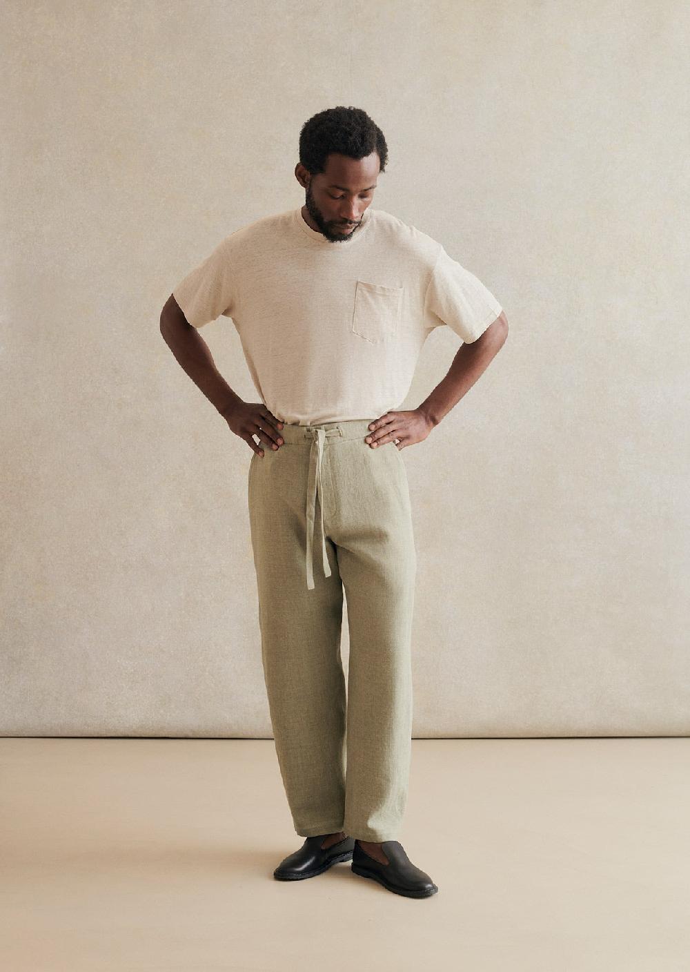 de bonne facture Pantalon Lounge Laine & Lin Belge de bonne facture Pantalon Lounge Laine & Lin Belge