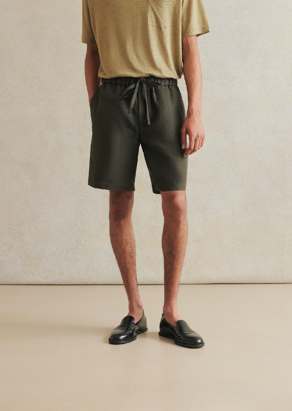 de bonne facture Short Lounge Toile De Lin Belge de bonne facture Short Lounge Toile De Lin Belge