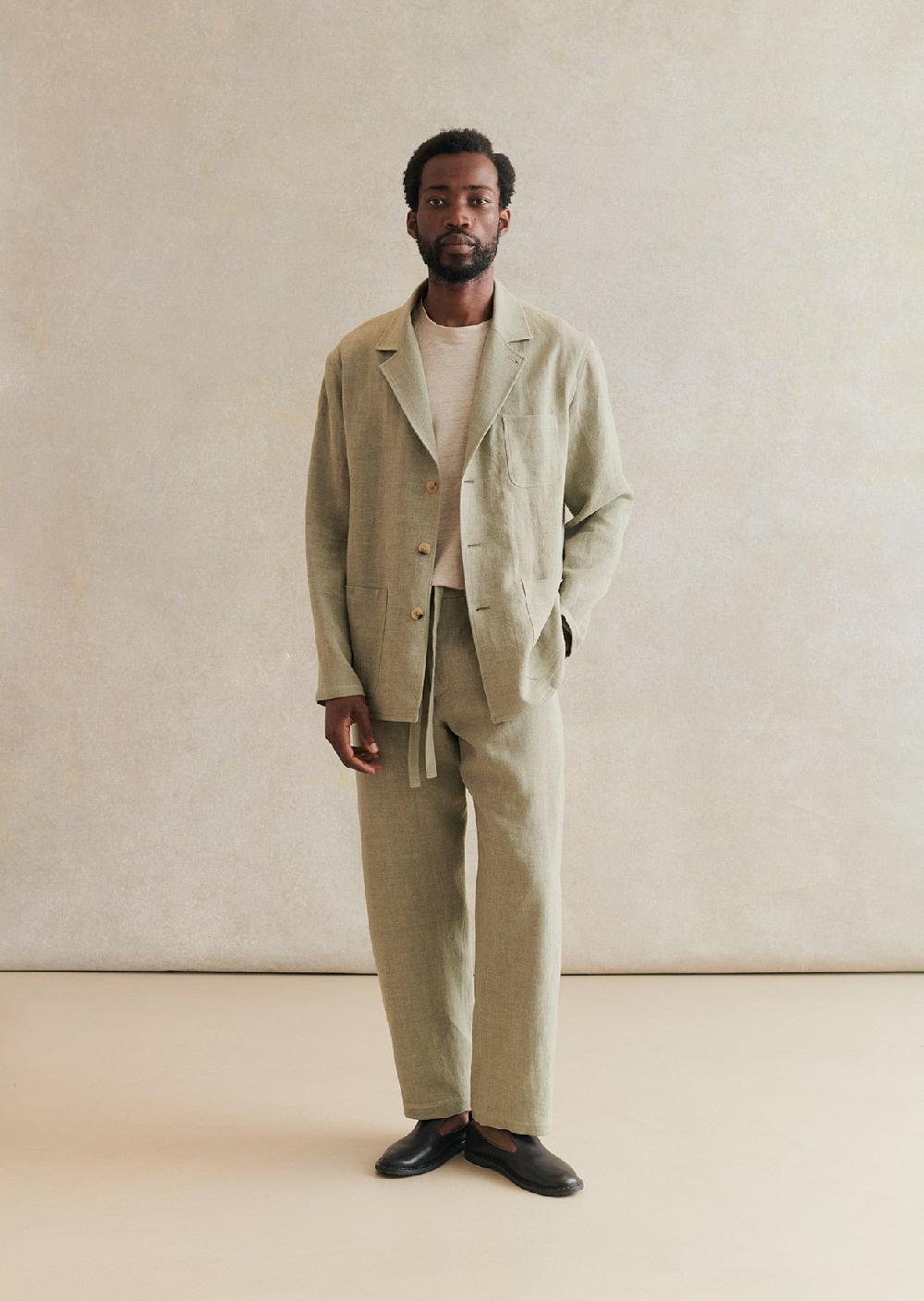 de bonne facture Veste De Voyageur Laine & Lin Belge