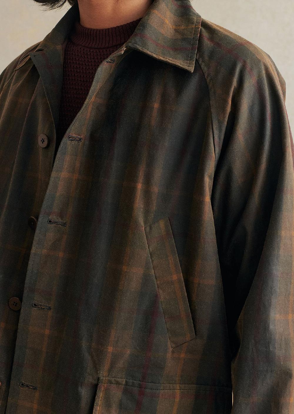 De Bonne Facture Veste Forestière Coton Ciré