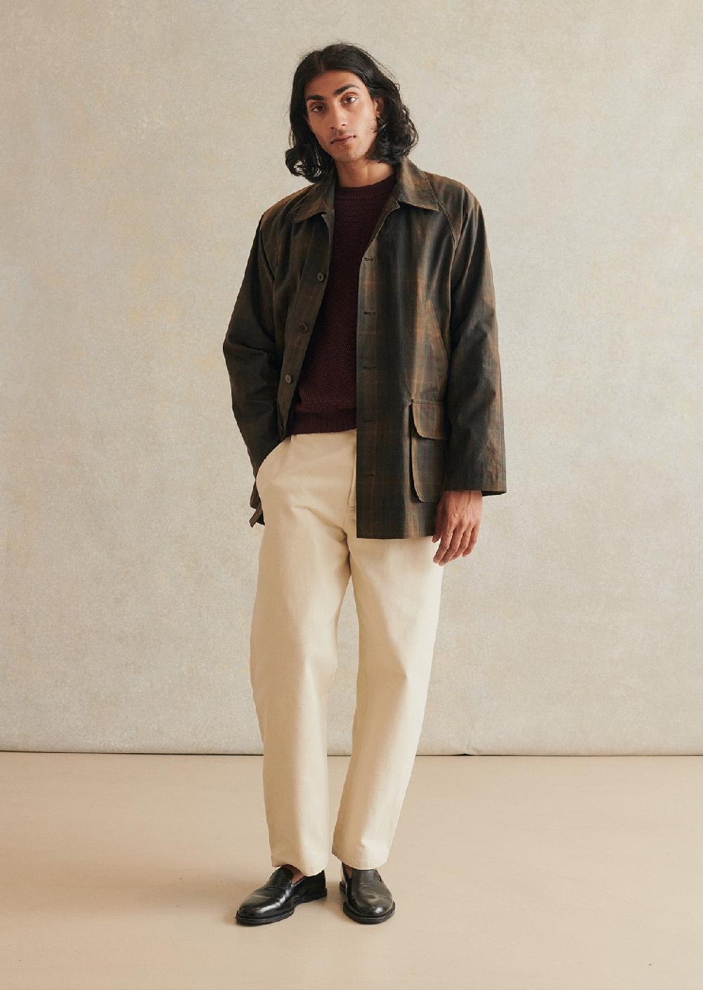 De Bonne Facture Veste Forestière Coton Ciré