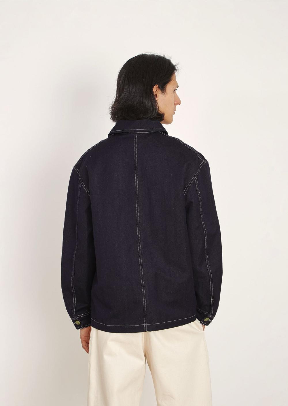 De Bonne Facture Veste Maquignon Denim Japonais