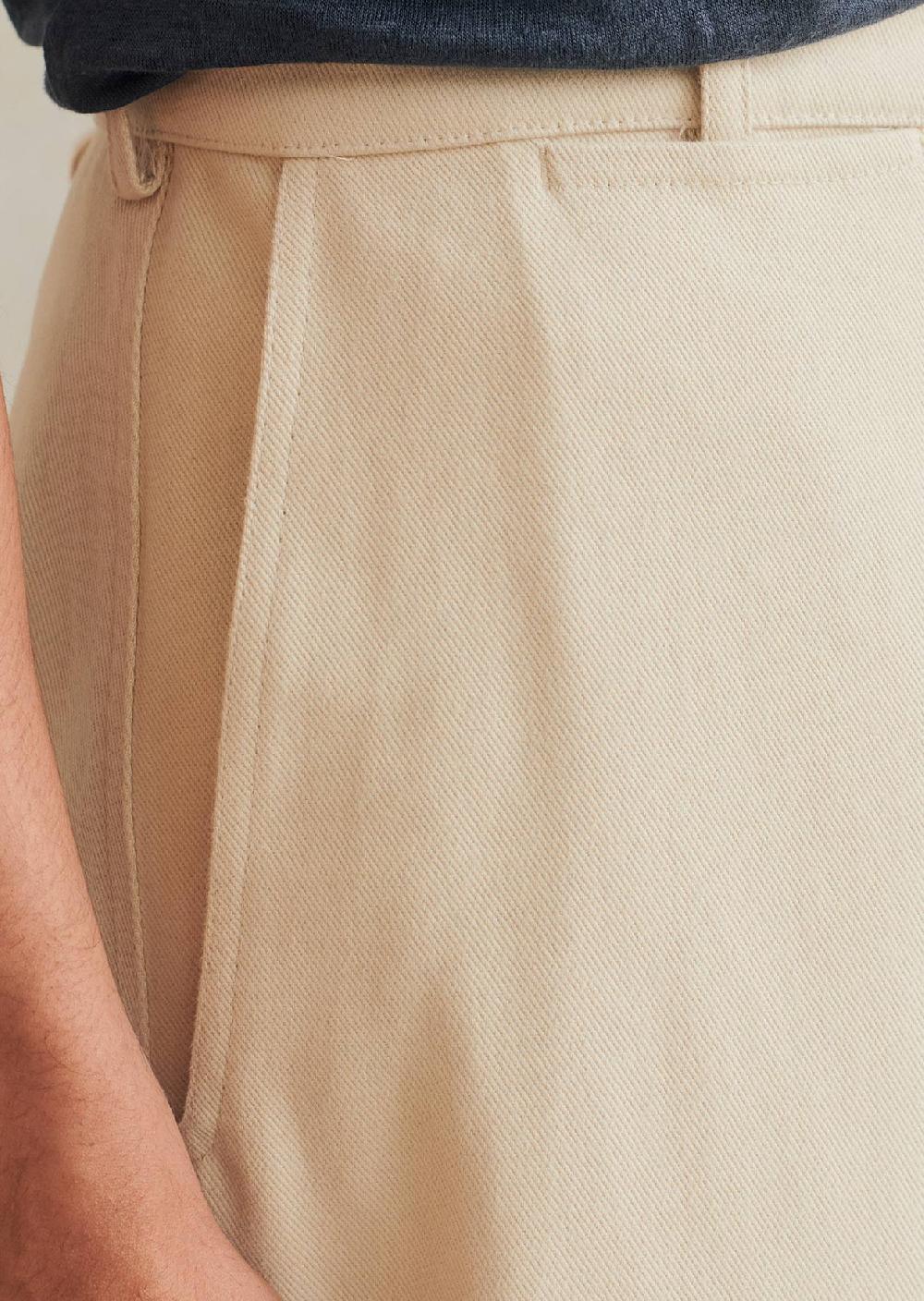 De Bonne Facture Pantalon Ballon Twill De Coton Épais