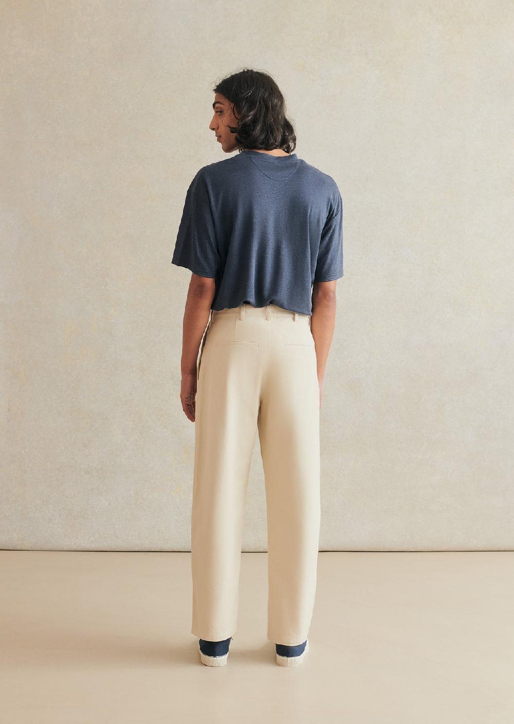 De Bonne Facture Pantalon Ballon Twill De Coton Épais