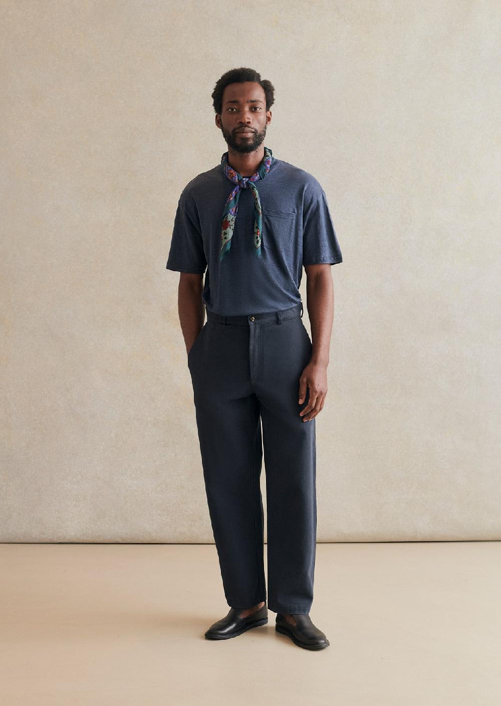 de bonne facture Pantalon Ballon Twill De Coton Épais