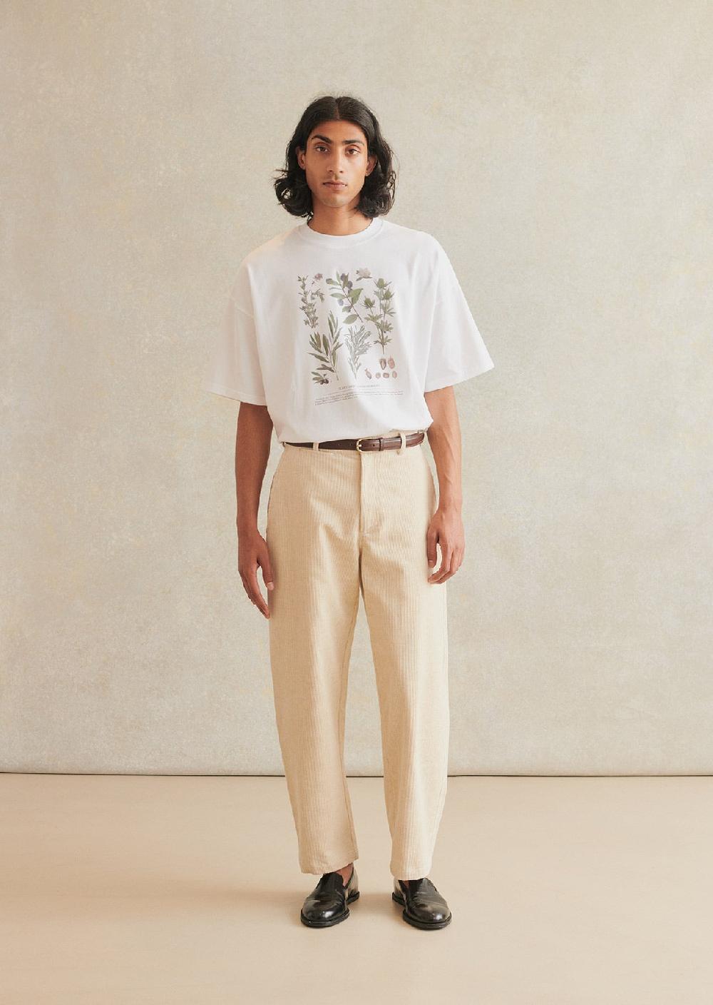 de bonne facture Pantalon Ballon Velours Cotelé Français Coton & Lin