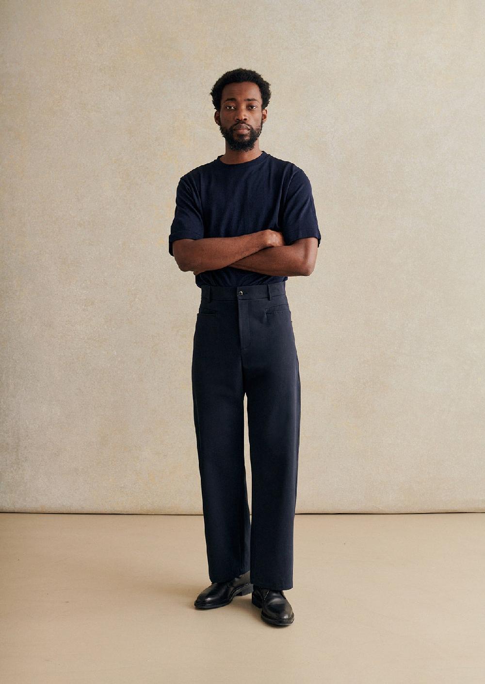 de bonne facture Pantalon De Travail Large Sergé De Coton Doux