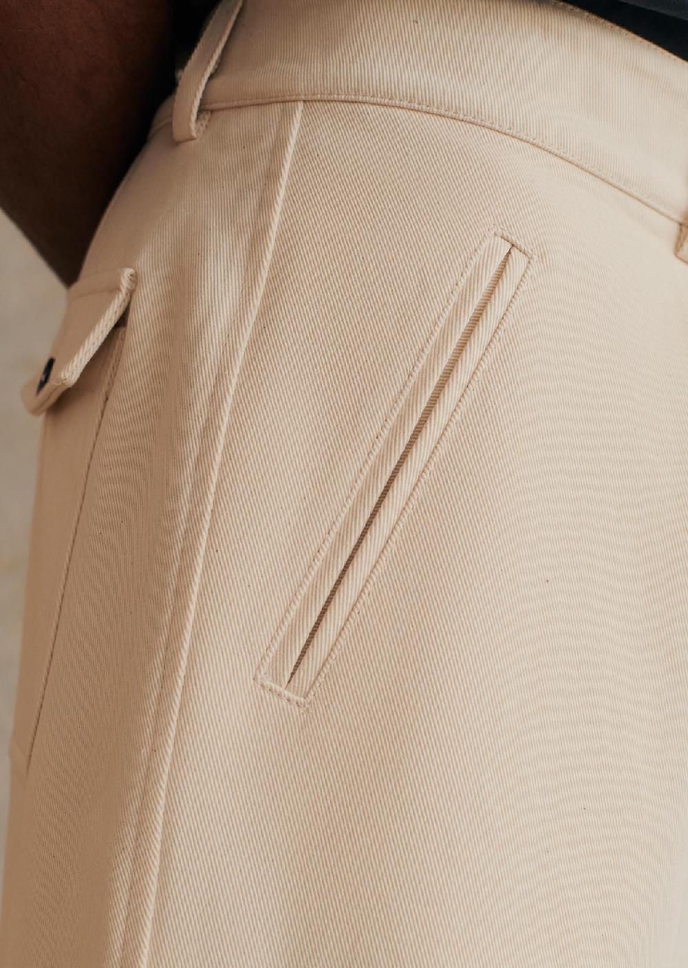De Bonne Facture Short De Naturaliste Twill De Coton Épais