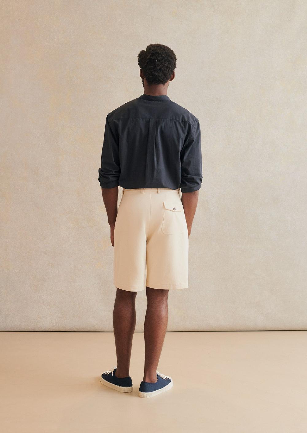De Bonne Facture Short De Naturaliste Twill De Coton Épais