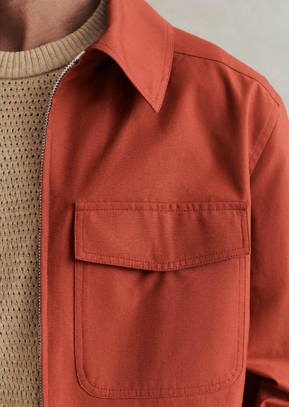 De Bonne Facture Veste D'Étudiant Toile De Coton Déperlante
