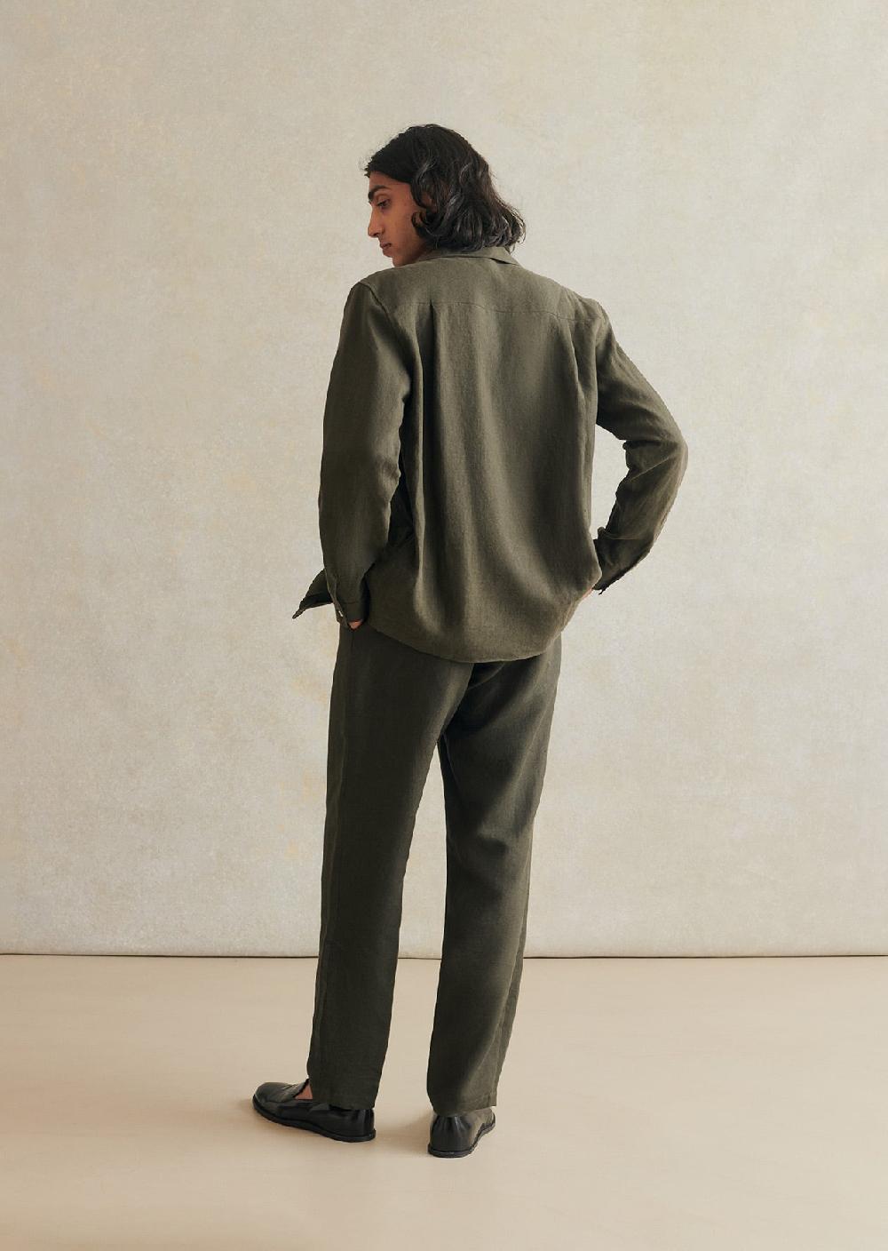 De Bonne Facture Veste De Peintre Toile De Lin Belge