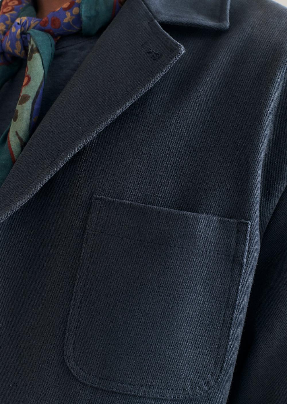 De Bonne Facture Veste De Voyageur Twill De Coton Épais