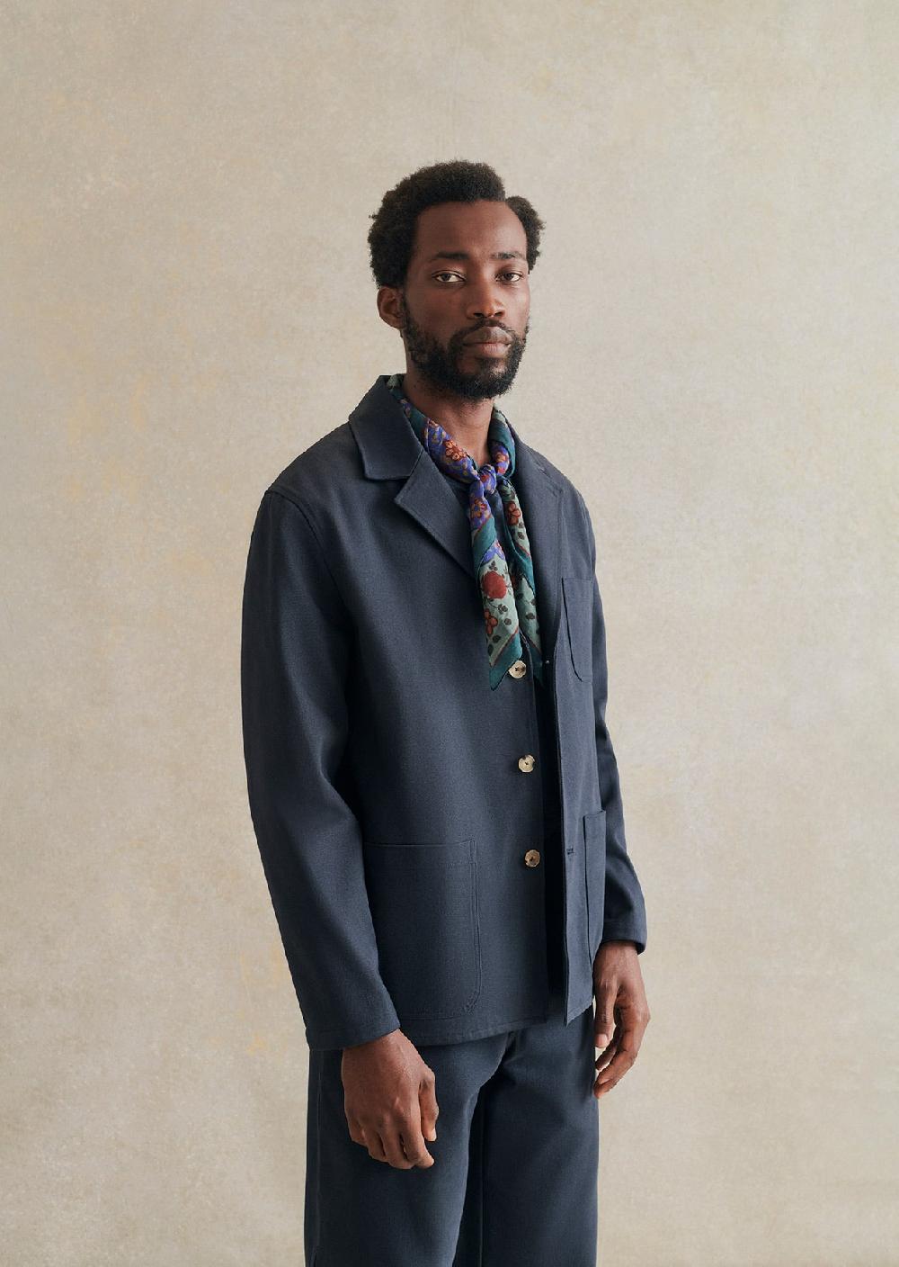 de bonne facture Veste De Voyageur Twill De Coton Épais de bonne facture Veste De Voyageur Twill De Coton Épais