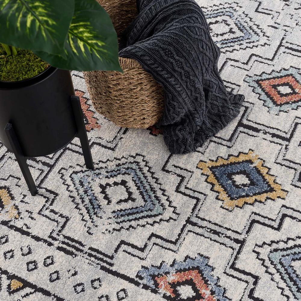 Deco Tapis Tapis à Poils Courts à Motifs