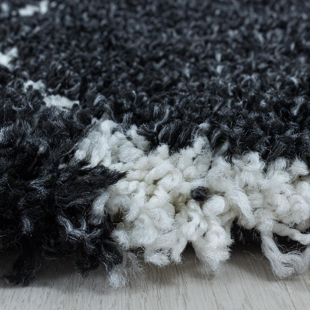 Deco Tapis Tapis à Poils Longs Et Motifs Alhambra